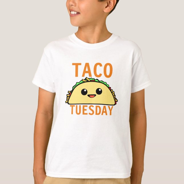 Taco Dienstag T-Shirt (Vorderseite)