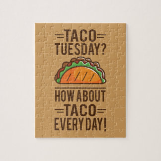Taco Dienstag? Taco täglich! Puzzle