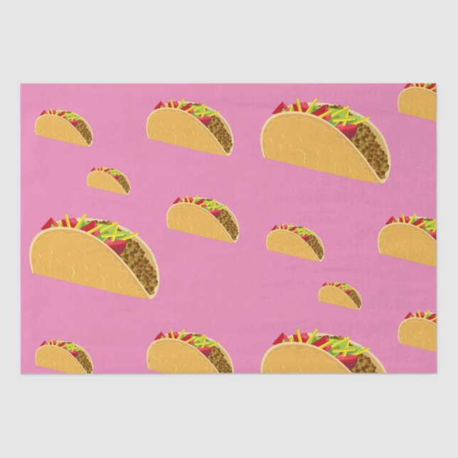 Taco Dienstagsdesign - Gewebepapier Seidenpapier (Vorderseite)