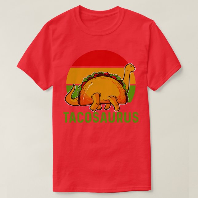 Taco Dinosaur T-Shirt (Design vorne)