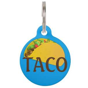 Taco-Erkennungsmarke Haustiermarke
