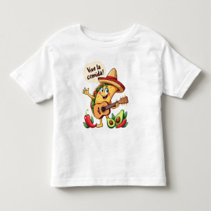 Taco Fiesta mit Gitarre und hispanischem Flair Kleinkind T-shirt
