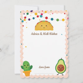 Taco Fiesta Thema Beratung & Wohlbefinden Wünsche Einladung