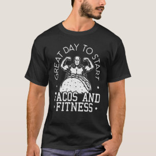 Taco Fitness Gym Food Übungen Training Tacos T-Shirt