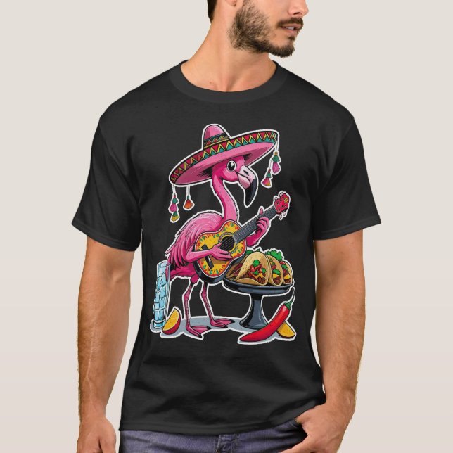 TACO FLAMINGO T-Shirt (Vorderseite)