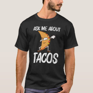 Taco for Men Women Mexican Street Food Disc T-Shirt