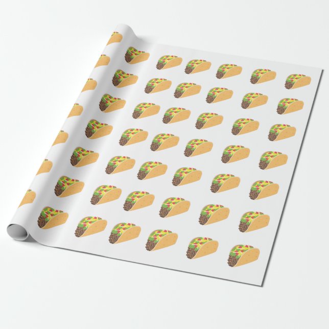 Taco Geschenkpapier (Ungerollt)