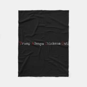 Taco Humor Lustig Trump Kneift Immer T.a.c.o Fleecedecke