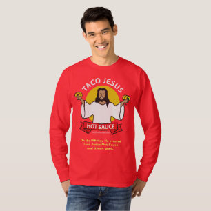 Taco-Jesus-Slogan T-Shirt