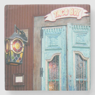 Taco-Junge, Unsinnigkeits-Strand, South- Steinuntersetzer