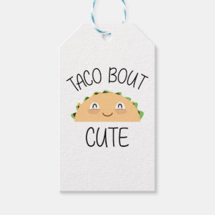 Taco-Kampf niedlich Geschenkanhänger