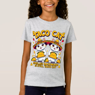 Taco Kat Fiesta Kawaii Cute Cinco de Mayo Chibi T-Shirt