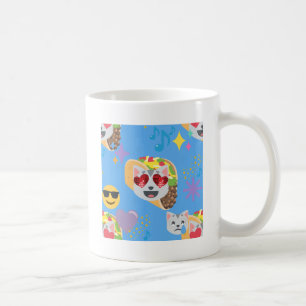 Taco-Katze-Emoji Tasse