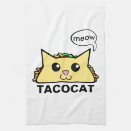 Taco-Katze Geschirrtuch