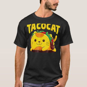 Taco Katze Mexikanische Lebensmittel Männer Frauen T-Shirt