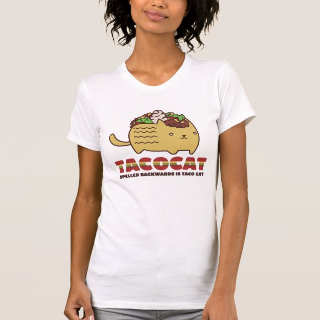 Taco-Katze T-Shirt (Vorderseite)