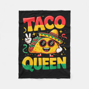 Taco Königin Fleecedecke
