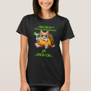 Taco-Leckereien mit Feline Friend T-Shirt
