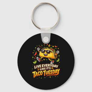 Taco-Liebhaber-Design Cinco de Mayo Taco für Männe Schlüsselanhänger