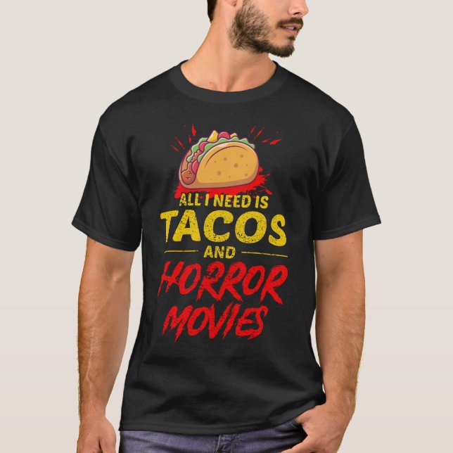 Taco - Live-Killer-Fernsehsendungen von True Crime T-Shirt (Vorderseite)