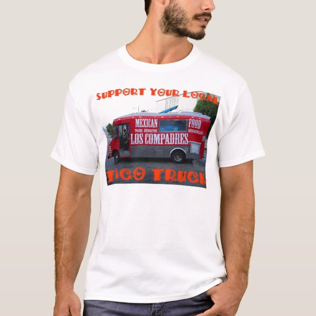 Taco-LKW T-Shirt (Vorderseite)