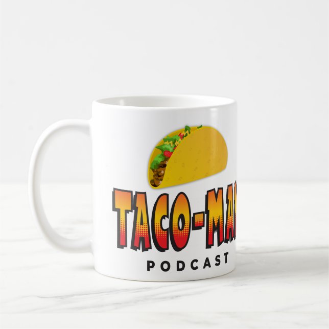 Taco-Mann-Kaffee-Tasse Kaffeetasse (Links)