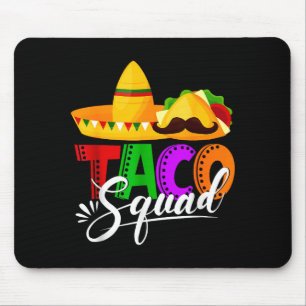 Taco-Mannschaft Cinco de Mayo lustig süße mexikani Mousepad