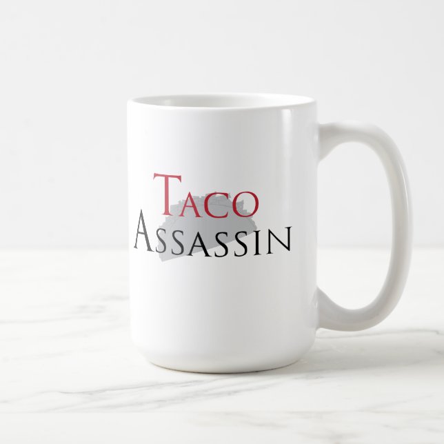 Taco-Meuchelmörder-Tasse Tasse (Rechts)