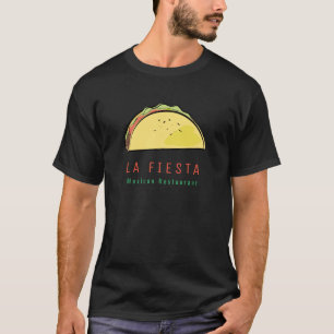 Taco Mexikanisches Restaurant Modernes Geschäft Sc T-Shirt