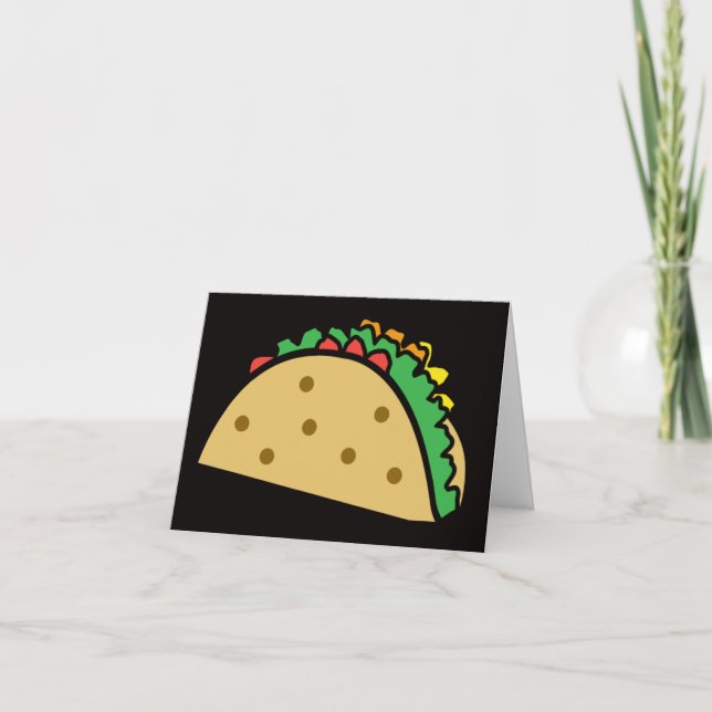 TACO-MITTEILUNGSKARTEN (Vorderseite)