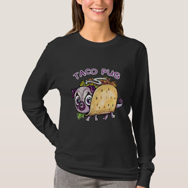 Taco Mops Classic T - Shirt 253 (Vorderseite)