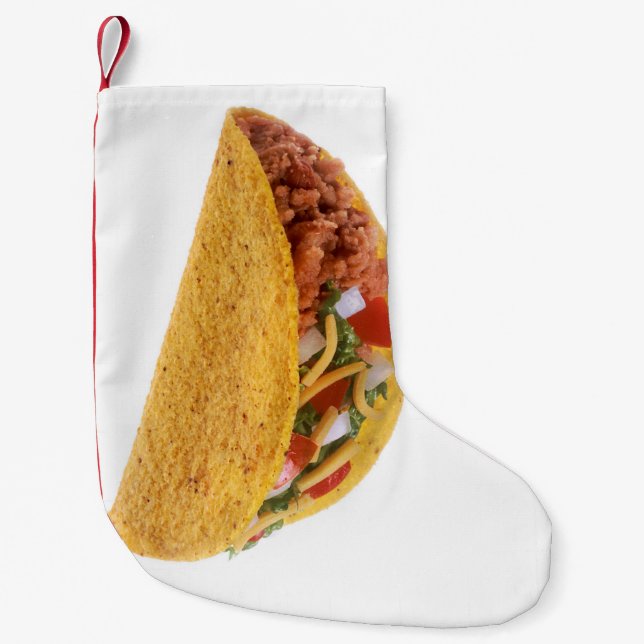Taco Muschel Kleiner Weihnachtsstrumpf (Vorderseite)