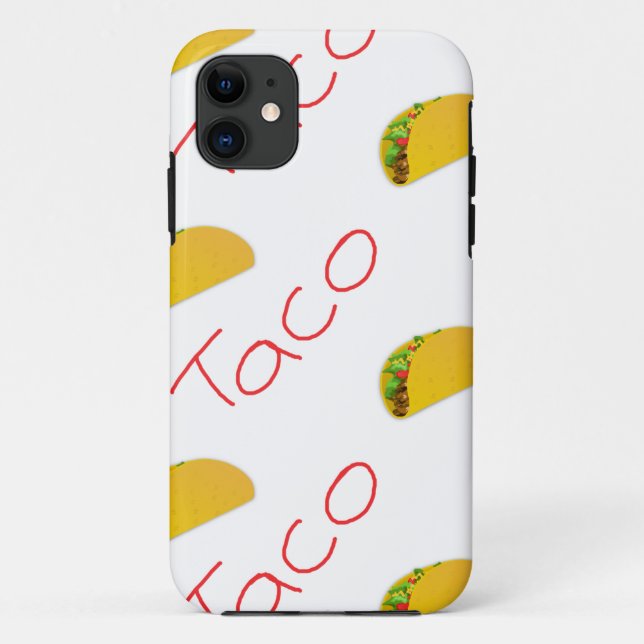 Taco-Muster Case-Mate iPhone Hülle (Rückseite)