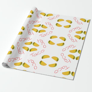 Taco-Muster Geschenkpapier