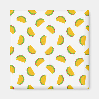 Taco Muster Print Magnet