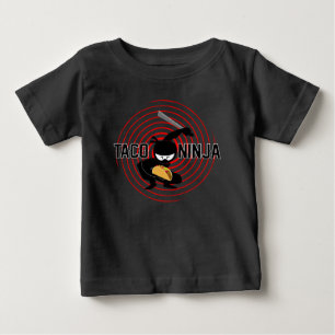 Taco Ninja Design - Baby Fine Jersey T - Shirt