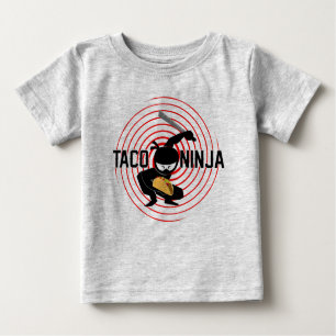 Taco Ninja Design - Baby Fine Jersey T - Shirt
