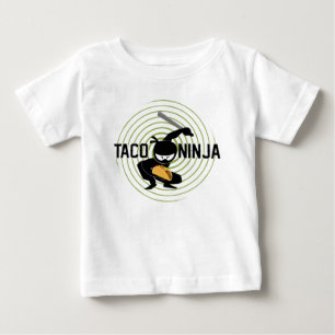 Taco Ninja Design - Baby Fine Jersey T - Shirt