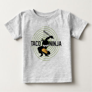 Taco Ninja Design - Baby Fine Jersey T - Shirt