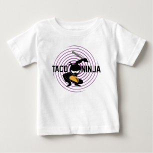 Taco Ninja Design - Baby Fine Jersey T - Shirt