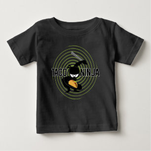 Taco Ninja Design - Baby Fine Jersey T - Shirt