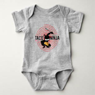 Taco Ninja Design - Baby Jersey Bodysuit Baby Strampler