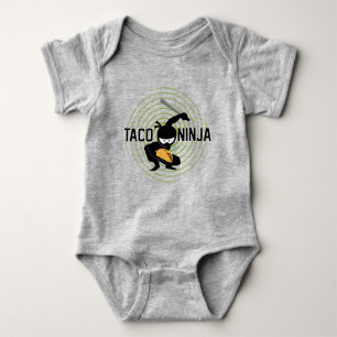 Taco Ninja Design - Baby Jersey Bodysuit Baby Strampler