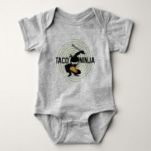 Taco Ninja Design - Baby Jersey Bodysuit Baby Strampler