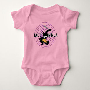 Taco Ninja Design - Baby Jersey Bodysuit Baby Strampler