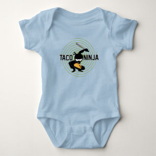 Taco Ninja Design - Baby Jersey Bodysuit Strampler