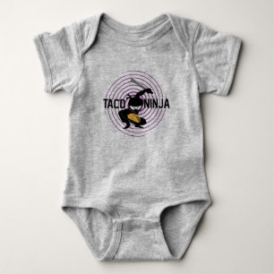 Taco Ninja Design - Baby Jersey Bodysuit Strampler