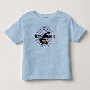 Taco Ninja Design - Kleinkind Fine Jersey T - Shir T-shirt