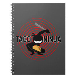 Taco Ninja Design - Spiral Foto Notebook Notizblock