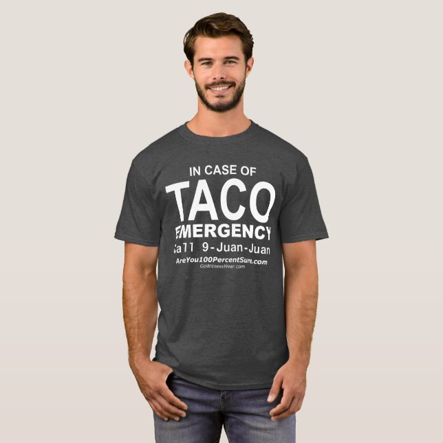 Taco-Not(für dunkles BG) T - Shirt (Vorne ganz)